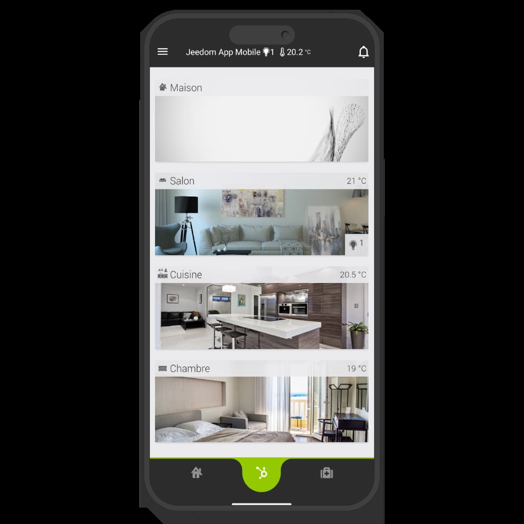 Jeedom Connexion intuitive